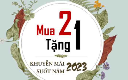 Mua 2 Tặng 1