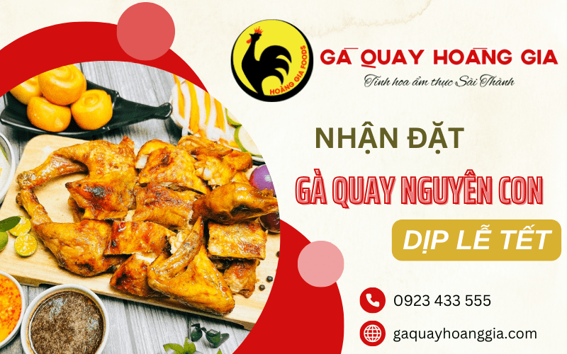 gà quay nguyên con