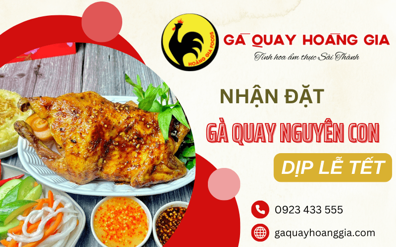 gà quay nguyên con