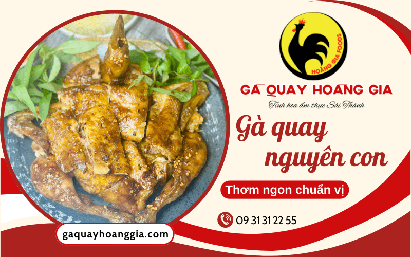 Gà quay nguyên con