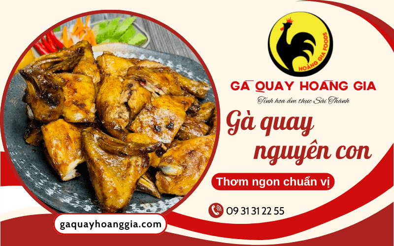 Gà quay nguyên con