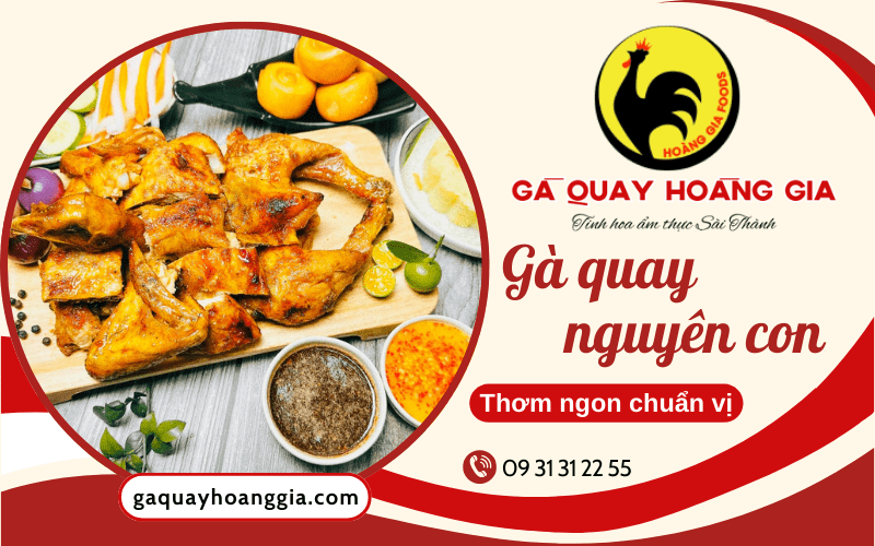 Gà quay nguyên con