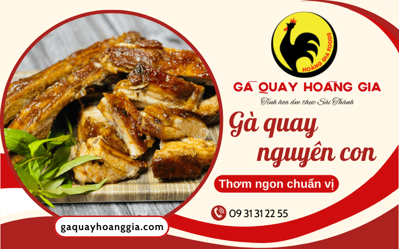 Gà quay nguyên con